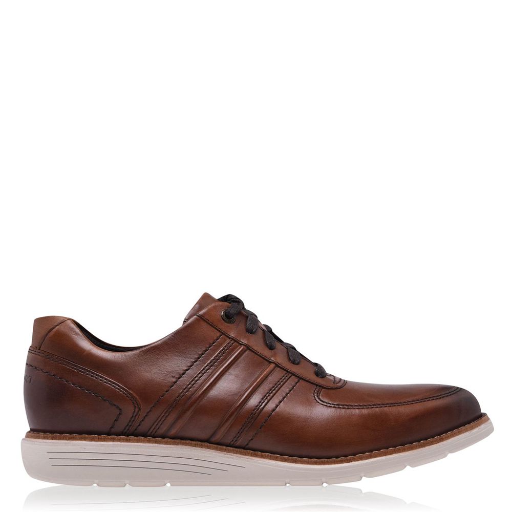 Sapatos Oxford Homem Rockport Total Motion Sport Luz Marrom,Portugal NGQSO-1827